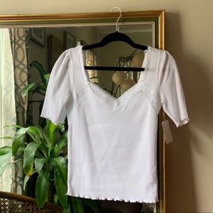 Free people Margaux Top in White